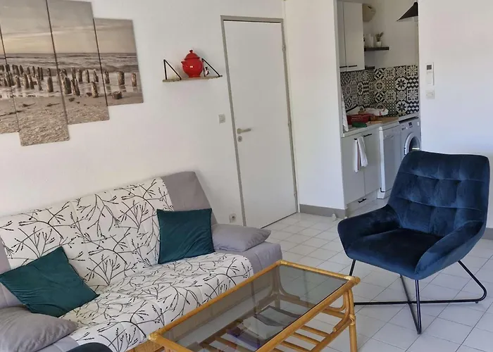 3 Pieces Climatise Avec Terrasse Au Lavandou - Fr-1-308-168 Lägenhet *